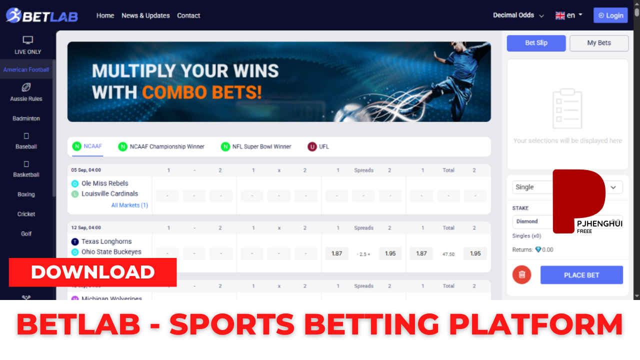 BetLab – Sports Betting Platform v4.0 Free Download (PHP Laravel Betting Script)